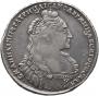 1 rouble 1737 year