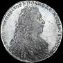 1 рубль 1729 года
