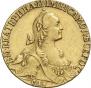 10 roubles 1766 year