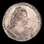 1 rouble 1733 year