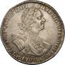 1 рубль 1724 года