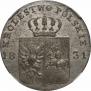 10 groszy 1831 year