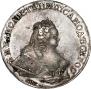 1 рубль 1745 года