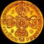10 roubles 1780 year