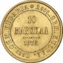 10 markkaa 1878 year