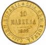 10 markkaa 1882 year