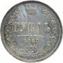 1 рубль 1863 года