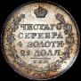 1 rouble 1820 year