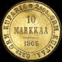 10 markkaa 1905 year