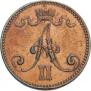 5 pennia 1865 year