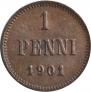 1 penni 1901 year