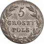 5 groszy 1816 year