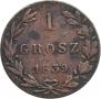 1 grosz 1839 year