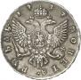 1 рубль 1747 года