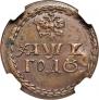 Beard token coin 1705 year