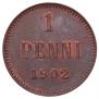 1 penni 1902 year