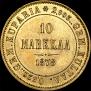10 markkaa 1878 year