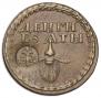 Beard token coin 1705 year
