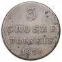 3 grosze 1828 year