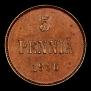 5 pennia 1906 year