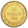 20 markkaa 1878 year