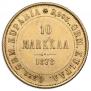 10 markkaa 1878 year