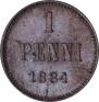 1 penni 1884 year