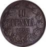 10 pennia 1898 year