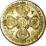 10 roubles 1778 year