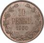10 pennia 1900 year