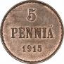 5 pennia 1915 year