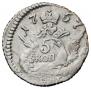 5 kopecks 1757 year