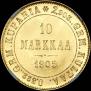 10 markkaa 1905 year