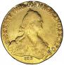 10 roubles 1776 year