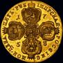 5 roubles 1758 year