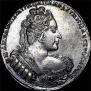 1 рубль 1733 года