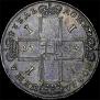 1 rouble 1724 year