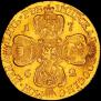 5 roubles 1762 year