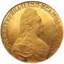 10 roubles 1782 year