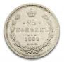 25 копеек 1880 года