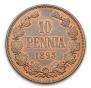 10 pennia 1895 year