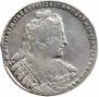 1 rouble 1733 year