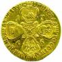 10 roubles 1766 year