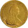 10 roubles 1777 year