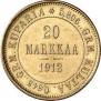 20 markkaa 1912 year
