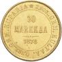 10 markkaa 1878 year