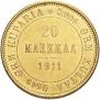 20 markkaa 1911 year