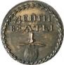 Beard token coin 1705 year
