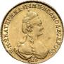 5 roubles 1781 year