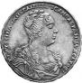 1 rouble 1727 year